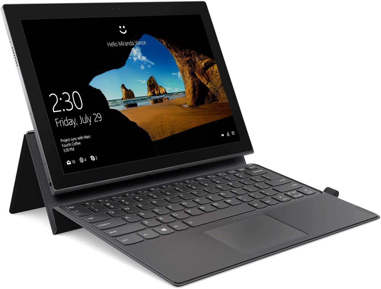 Tablet, 2.6 GHz Snapdragon 835 MSM8998, 8 GB, 128 GB SSD, 12.3