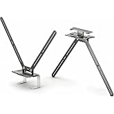 Mounting Bar for TV Mount,TV Mount for Logitech Video Conferencing System,Mounting Bracket Compatible with Logitech Rally Series(Bar, Bar Mini, Bar Huddle) &amp; Rally Camera (Part Number: 952-000041),New