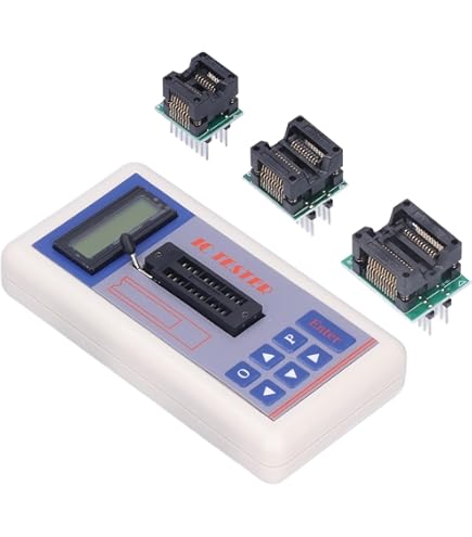 IC Tester Digital Meter 74 40 45 Series LC Logic Gate Electronic Component DC712V Mainly For Testing Over 200 Types Of Integrations, Easy To Use