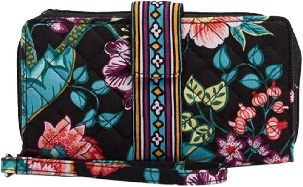 Vera Bradley Iconic RFID Combo Wristlet in Vines Floral Amazon.ca