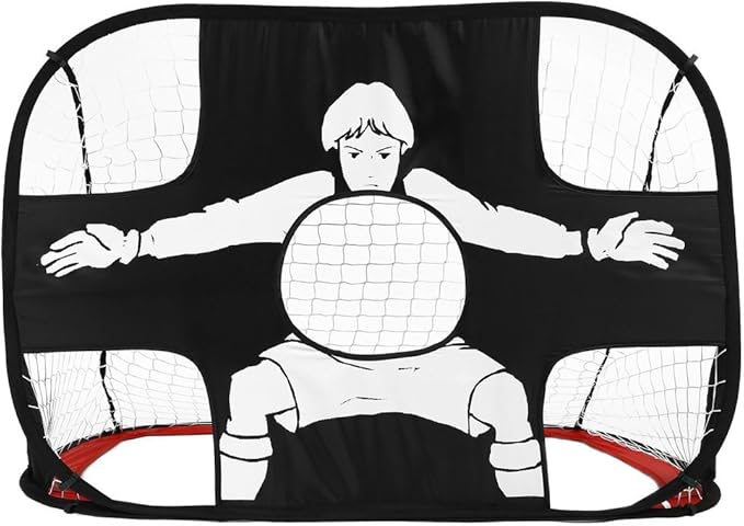 Outad Fussballtor Kinder Selbstaufstellende Fussballtor Faltbar Tragbare Fussballtore Fur Innen Garten Stadion Indoor Und Draussen Minitore Mobil Mit Tragetasche 80 X 110 X 80 Cm Amazon De Sport Freizeit