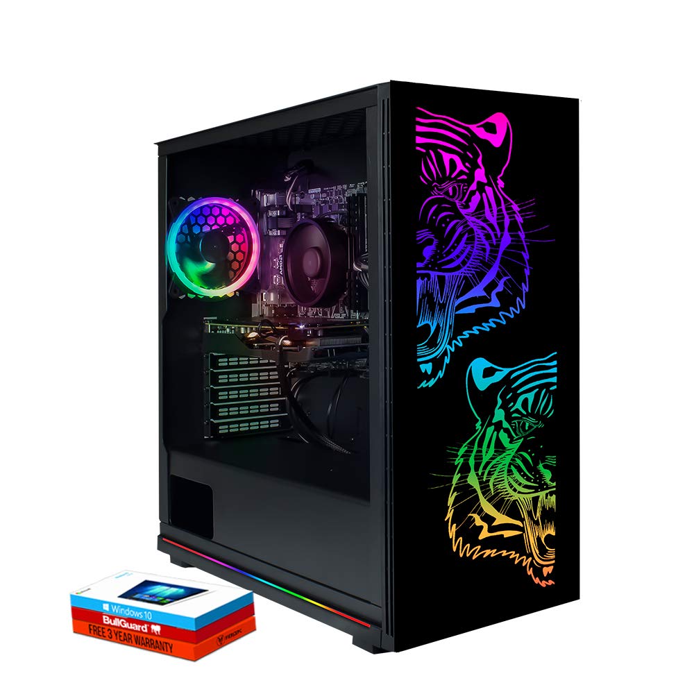 Fierce RGB Gaming PC AMD Ryzen 3950X RTX 2080 Ti 11GB, 16GB  3000MHz, 480GB Solid State Drive, Windows 10 Installed (Phantom 1139421)
