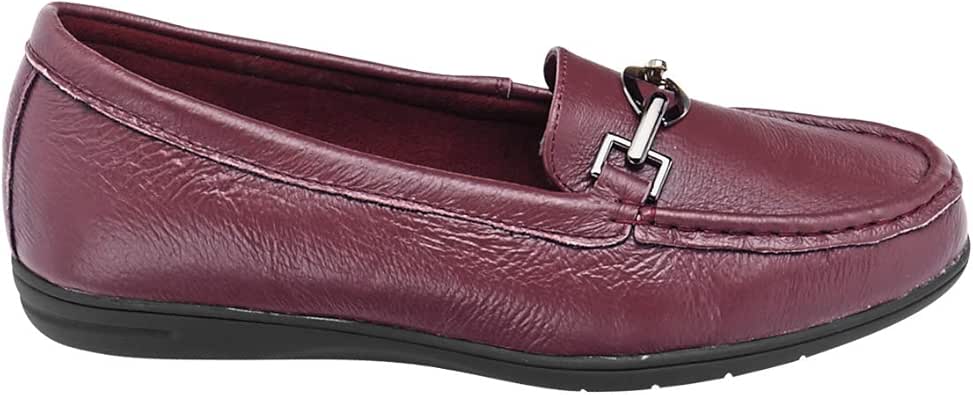 Carol Wright Gifts Buckle Trim Loafer