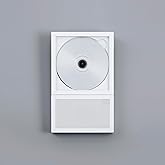 km5 Bluetooth CD Player Instant Disk Audio CP2 (White)