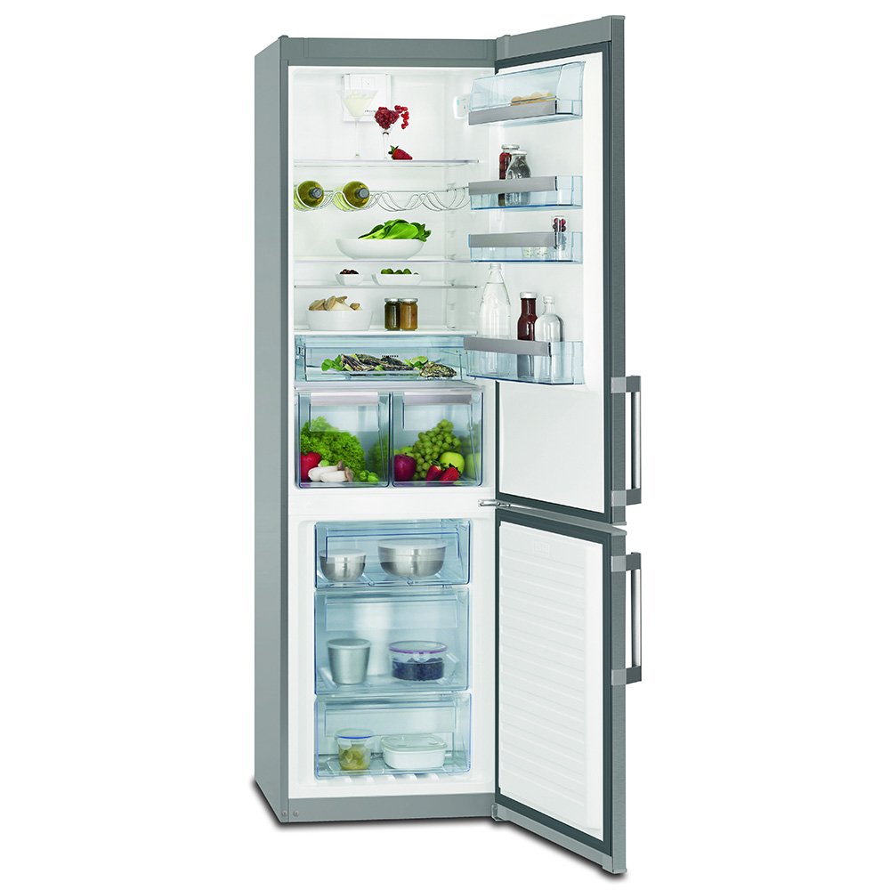 AEG S63820CTX2 Independiente A++ Acero inoxidable nevera y ...