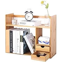 Cocoarm DIY Schreibtisch Regal Aus Holz | Desktop Organizer Für Büro & Home Office