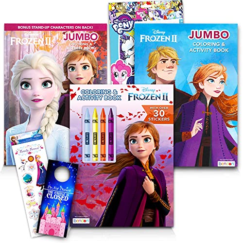 Disney Frozen Coloring Book Super Set 3 Deluxe Disney Coloring and