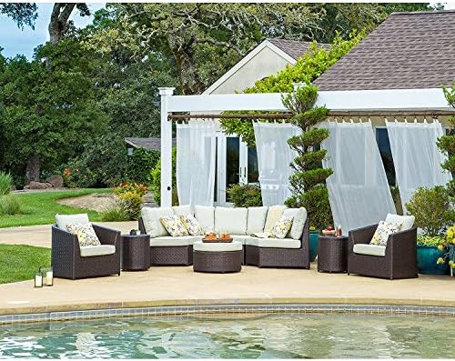 Starsong MS038 Borealis 8 Piece Deep Seating Group with Cushion