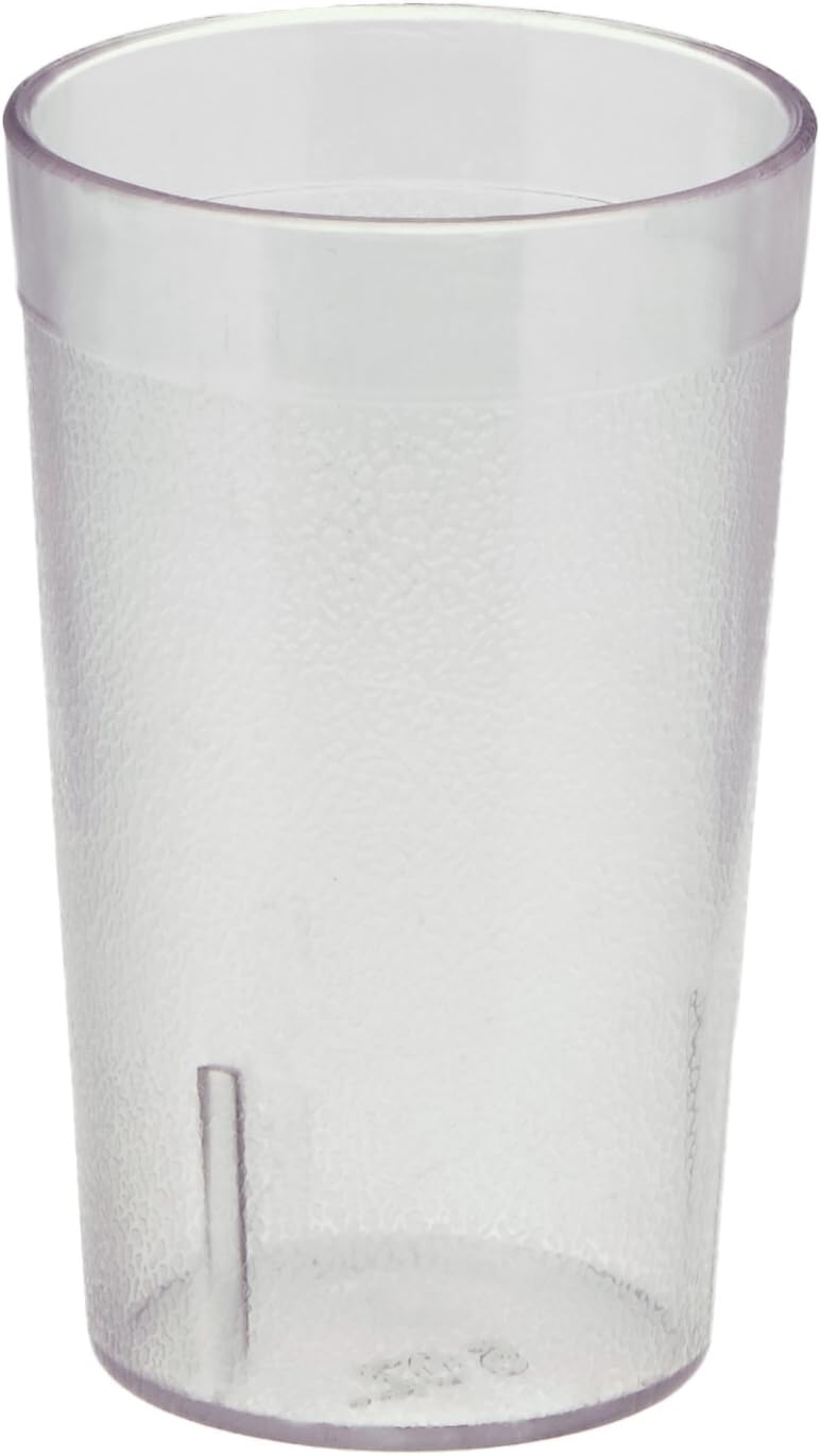 Winco Pebbled Tumblers, 5-Ounce, Clear