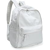 Zicac Canvas Backpack, Classic Basic Daypack, Lightweight Casual Travel Daypack Satchel Backpack Unisex
