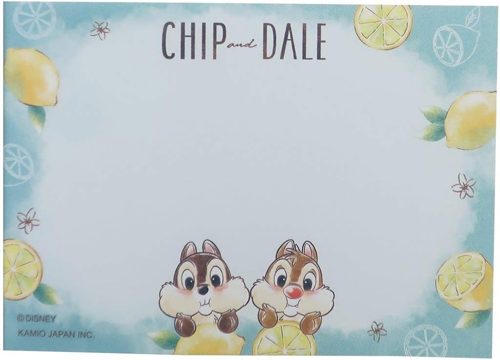 Amazon Co Jp チップ デール メモ帳 ミニ ミニメモ レモン ディズニー クラックス 文具 キャラクター グッズ 通販 文房具 オフィス用品
