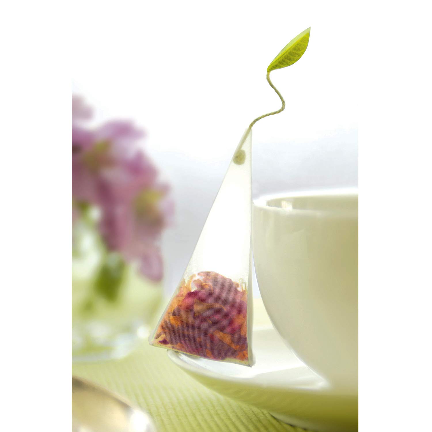 Tea Forte Petite Presentation Box Sampler with 10 Handcrafted Pyramid Tea Infusers, Herbal Tea Assortment: Grocery & Gourmet Food