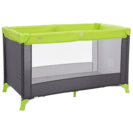 Fillikid Reisebett Basic grün/grau