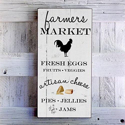 Shabby Chic Handmade Farmers Market Sign by My Vintage Farmhouse