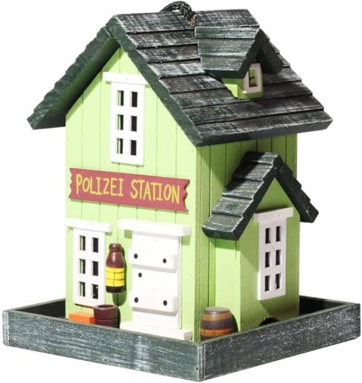 Ailihan Police Booth Bird Feeder Forest Park Courtyard Interior