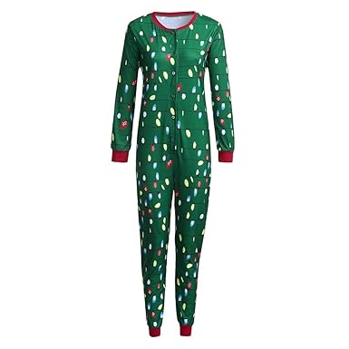 Zolimx Pijamas de Navidad Familia Pijamas Navideñas Adultos Pijama ...