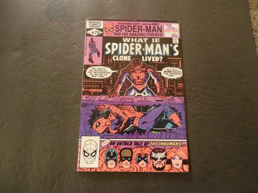 Amazon Com What If 30 Dec 1981 Bronze Age Marvel Comics Spider Man Entertainment Collectibles
