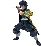 BANDAI Ultimate Legends Giyu Tomioka Action Figure 12.5cm 27 Points Articulation view 2