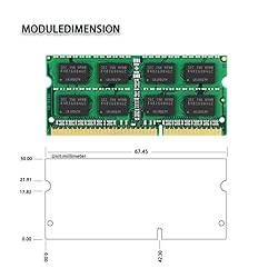 DUOMEIQI Pc3-10600 ddr3 ram 8GB (2 X 4GB) 1333Mhz