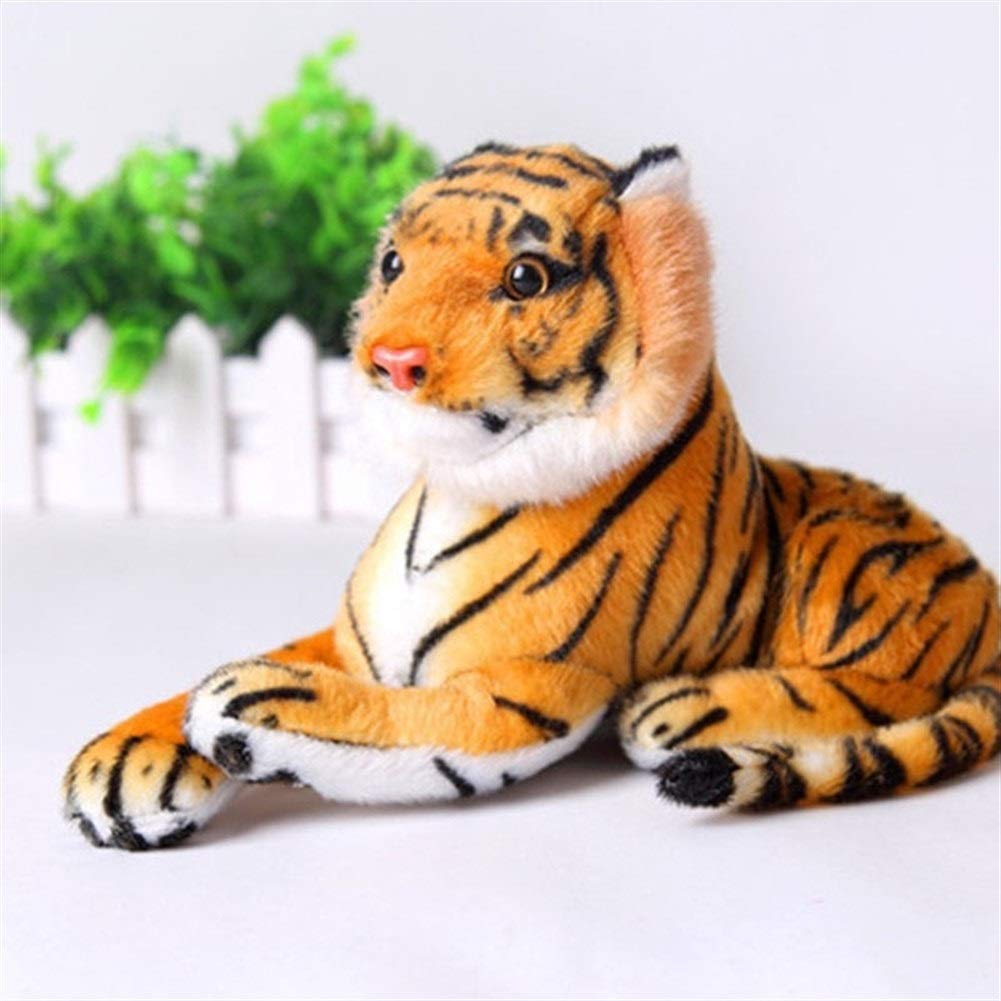 Personalidad Almohada Linda De Kawaii Blanco Amarillo Cm Almohada Tigres Tigres Juguetes De Peluche De Simulacion Relleno Suave Munecas De La Felpa Del Bebe Juguetes Del Cabrito Regalo De Peluche P