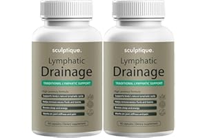 Lymphatic Drainage Capsules – Supports Cellulite Reduction & Lymphatic Drainage, 60 Capsules (2pcs)