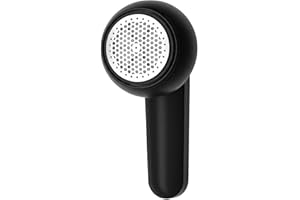 Electric Lint Remover for Clothes, USB Rechargeable Fabric Shaver with 6 Leaf Blades, Portable Sweater Defuzzer for Furniture