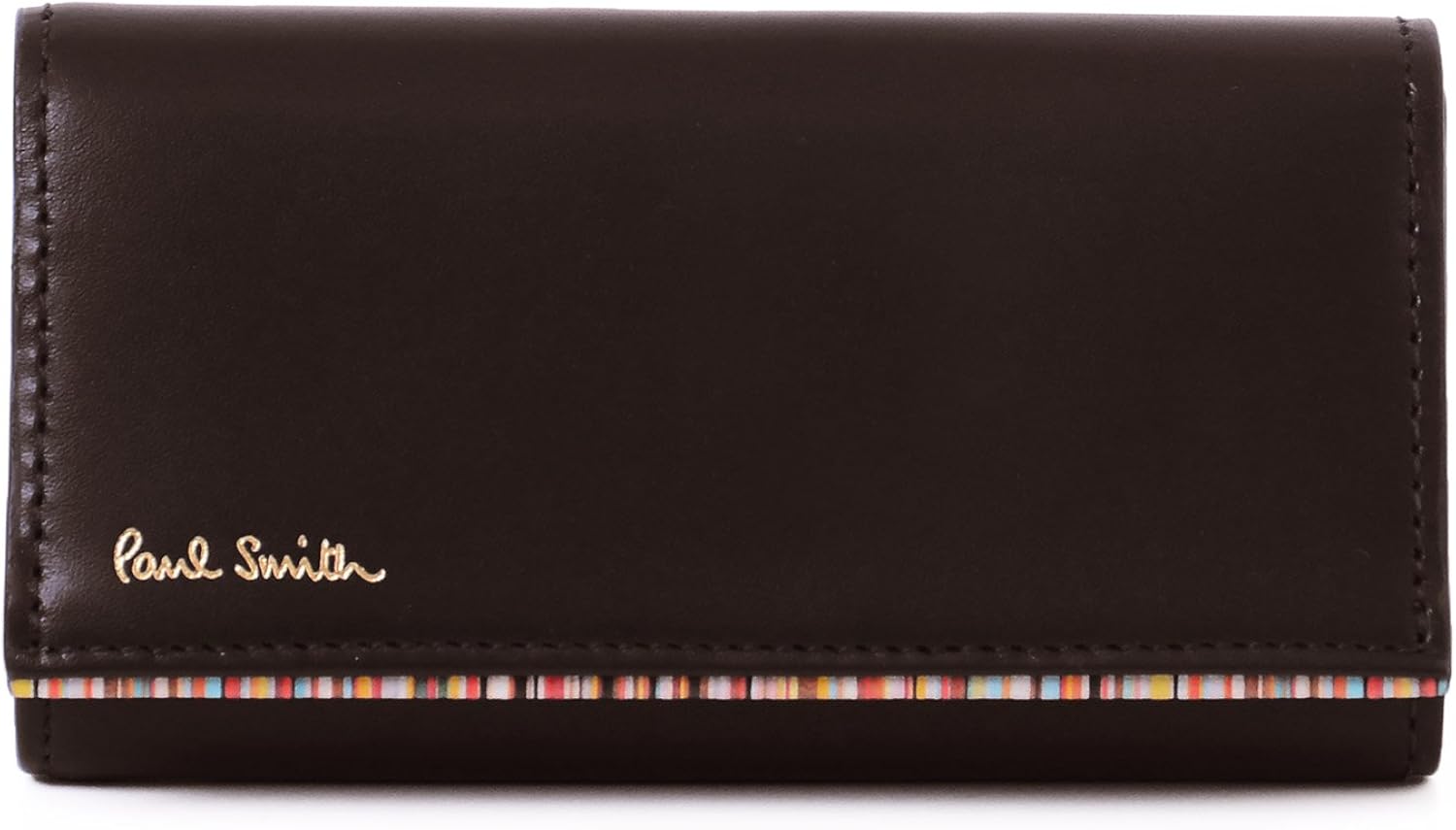 Amazon 名入れ可 ポールスミス Paul Smith キーケース コインケース ストライプポイント2 レザー ポール スミス 本革 キーホルダー 小銭入れ キーケース