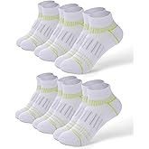 BAMBOO COOL Mens Ankle Socks Bamboo Viscose Athletic Moisture-Wicking Low Cut Running Cushioned Socks