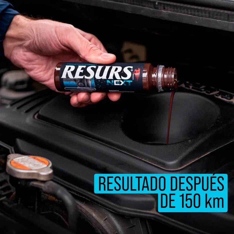 RESURS NEXT GENERATION OF REMETALIZER 75g. Oil Additive For Car Engine/Petrol/Diesel Engine/LPG