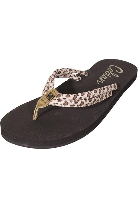 cobian aloha flip flop