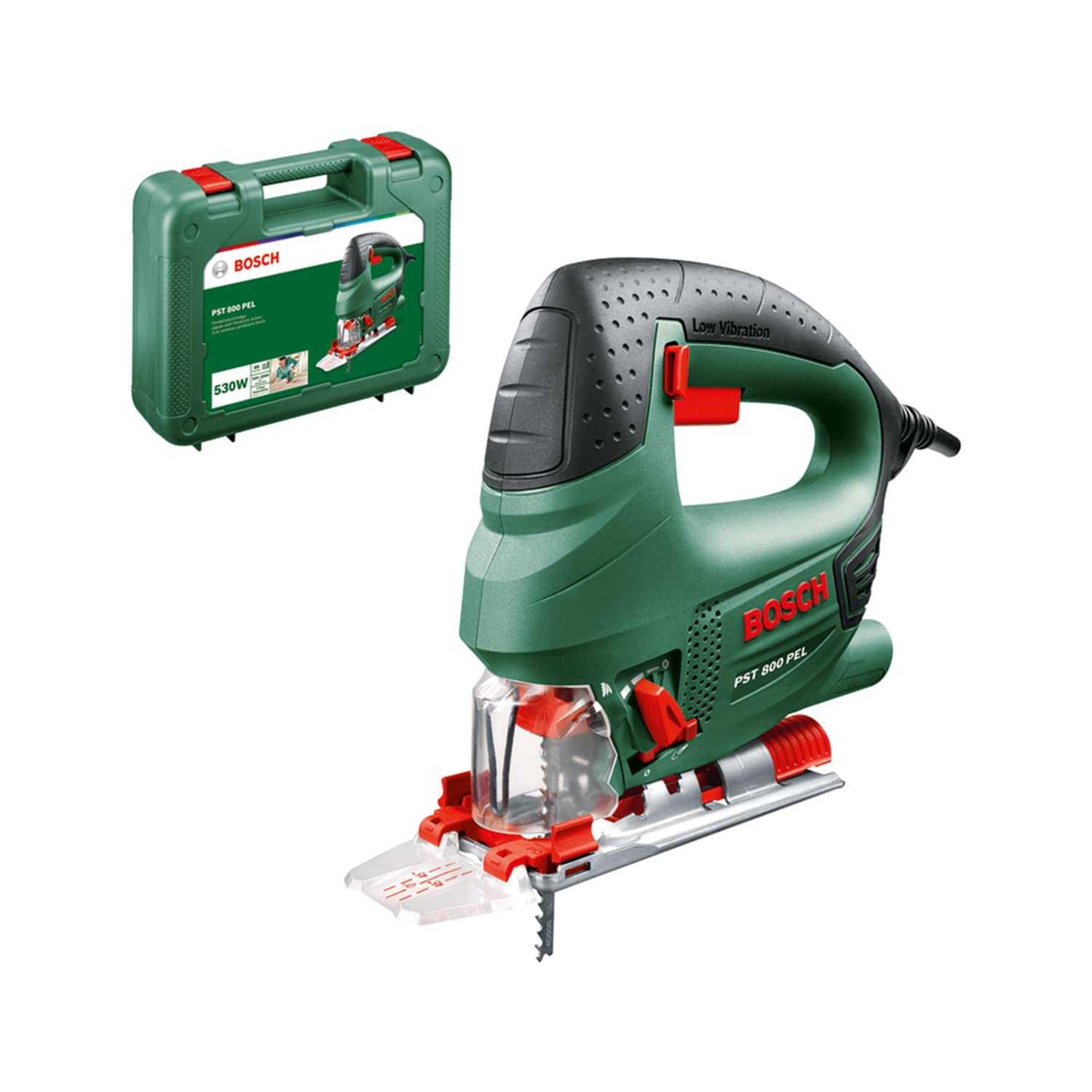 Bosch Jigsaw PST 800 PEL (530 W, in case)