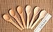 Hosaire Wooden Spoons 10 Pcs Environmentally Handmade Honey Teaspoon Seasoning Coffee Tea Sugar Spoons
