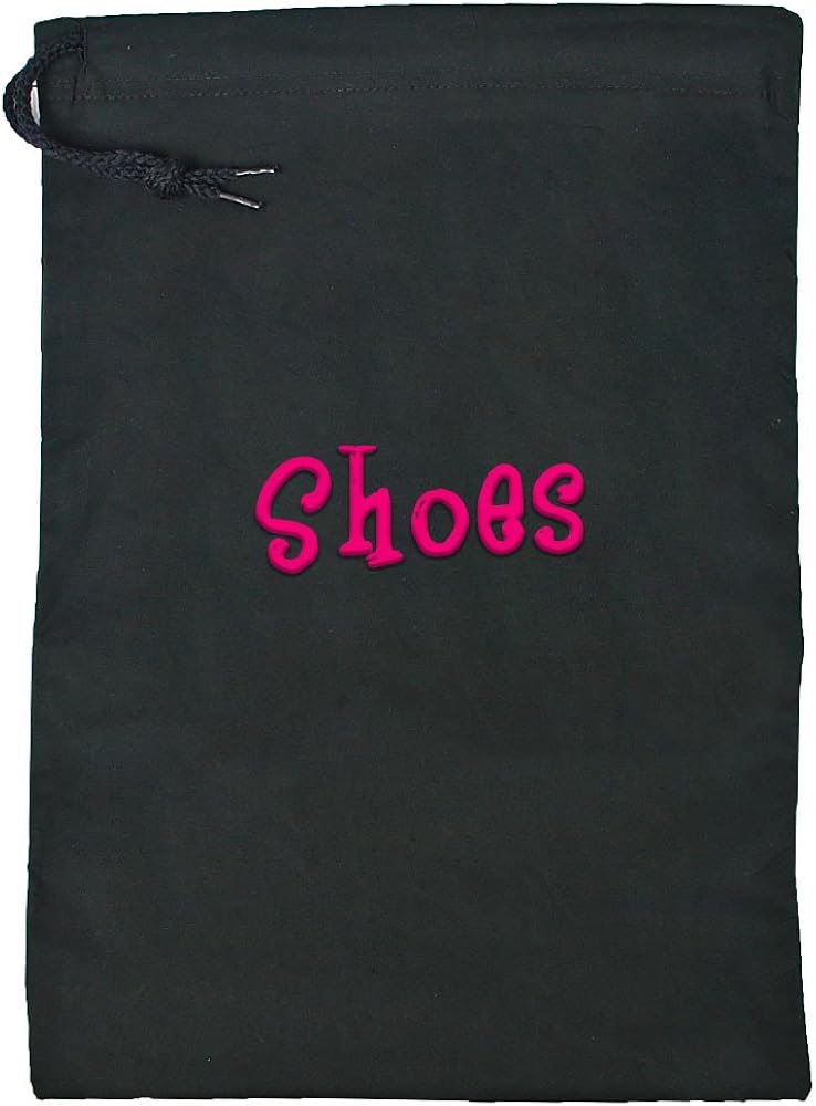 monogrammed shoe bags