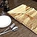 NICEXMAS Gold Sequin Table Runner 108 by 13 Inch for Weddings and Holidays