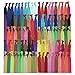 100 PCS Multi Colors Ribbon Hair Ties Ponytail Holder Hair Bands Elastic Hair Accessories for Toddler Girl, Assorted Colors by FIXBODY