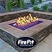 High Desert - Fire Glass Beads for Indoor and Outdoor Fire Pits or Fireplaces | 10 Pounds | 3/4 Inch