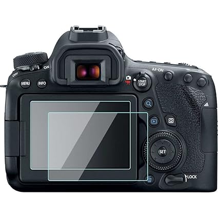 Canon EOS 6d Mark II/6dii/6D2 Touch Protector de pantalla película ...