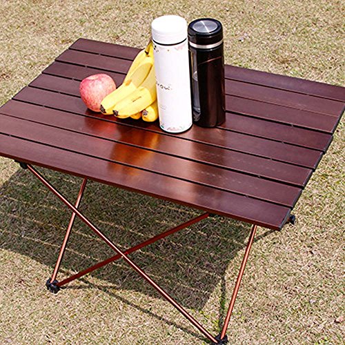 MIGHTYDUTY Outdoor Folding Camping Table Portable Camping Tableware Picnic Camp BBQ Storage Bag M Coffee - Thumbnail 7