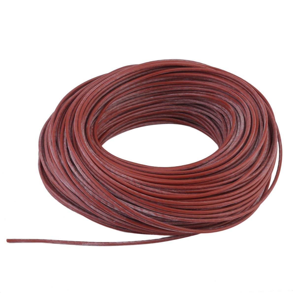 uqiangbao Portable Infrared Radiant Heating Cable Silicone Carbon Fiber Wire Electric Heater Hotline for Floor Heating