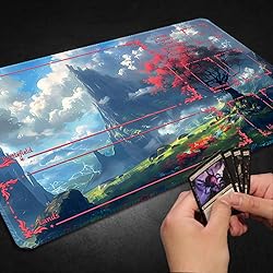 Durable MTG Playmat TCG Playmat with Zone and