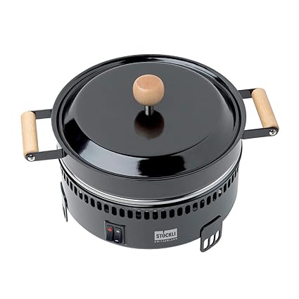 Stöckli - Marroniofen komplett, mit Holzgriffen (CH)