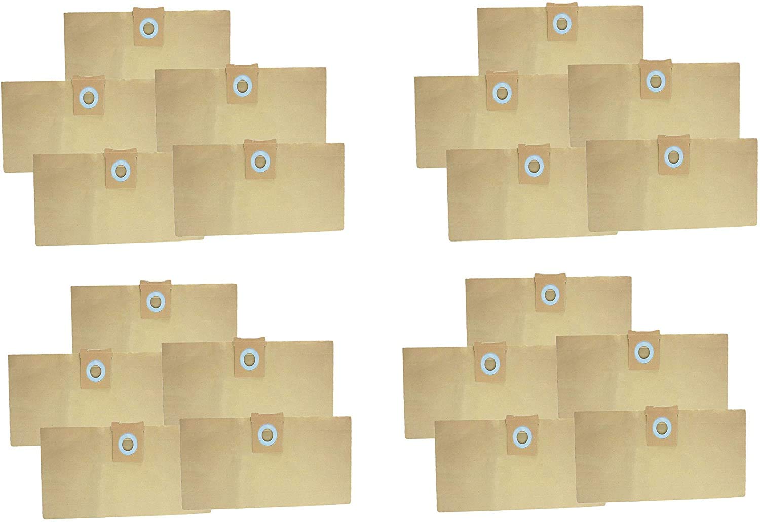 UTIZ 20 Pack Hoover Cleaner Bags VB261 For Titan 16L 20L 30L 40L Vacuum Cleaners