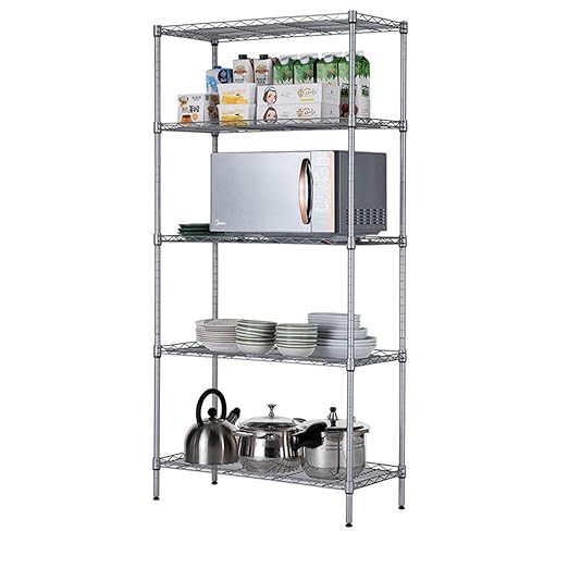 Estante de Almacenamiento Rack De Horno De Microondas, Encimera De ...