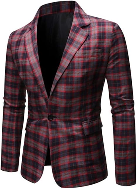 Amazon Co Jp Rdbh メンズスーツブレザー秋と春のレジャースーツの新メンズスーツをチェック Color 赤 Size S ホーム キッチン Amazon Co Jp Rdbh メンズスーツブレザー秋と春のレジャースーツの新メンズスーツをチェック Color 赤 Size S ホーム キッチン