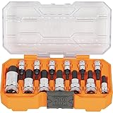 Klein Tools 65213HEXM Knurled Hex Bit Metric Socket