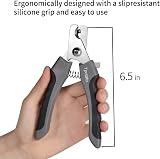 Tpotato Dog Nail Clippers with Safety Guard, Noise Reduced, Medical Steel Blades view 6