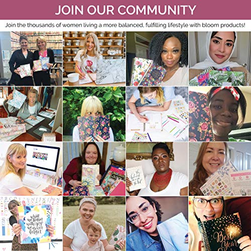 bloom daily planners 2022 Hardcover Calendar Year Goal & Vision Planner