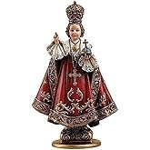 8" Infant of Prague Statue Jesus Figurine Catholic Gift