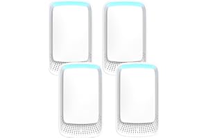 KLVEU Air Purifier Plug In（4Pack), Negative Ion Plug In Air Purifier for Bedroom, Office,Pet Room Portable Air Ionizers for Home
