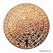 1 Aztec Mayan Calendar One Oz .999 Fine Pure Copper Round by Copper Carr